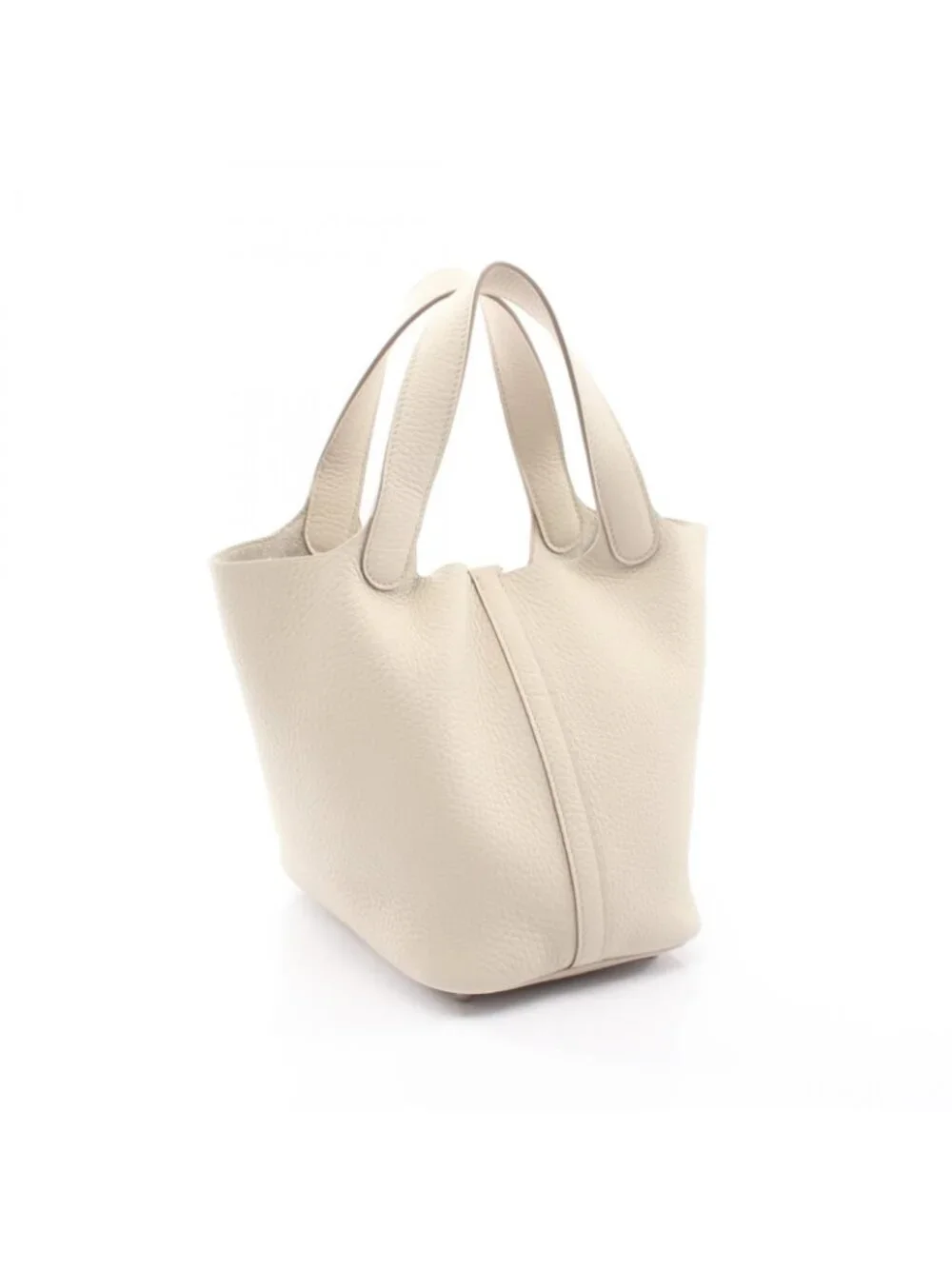 Hermes Handbag Picotin Lock PM Beton Leather